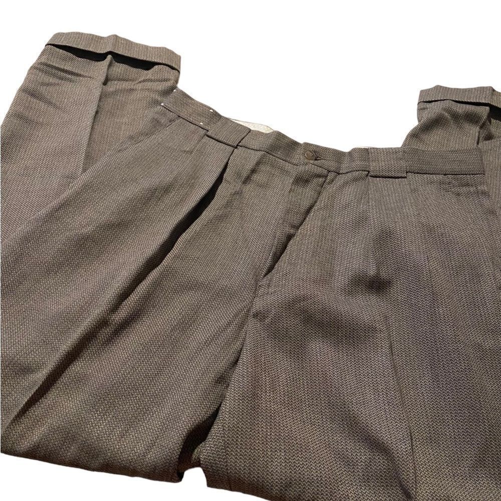 Perry Ellis mens dress pants perfect never worn 36 x 34 pleated cuffs perfect